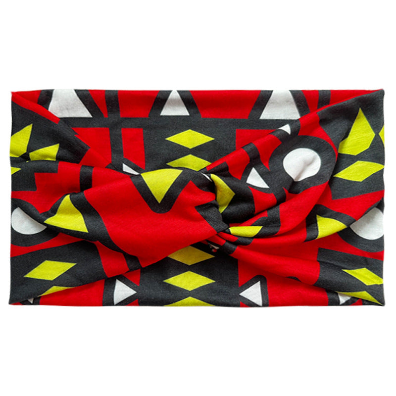 Wholesale Bohemian Yoga Sports Wide Anti sweat Stingy Cotton Headband